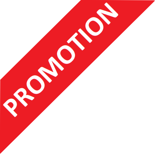Overlay image that indicates that the product is in promotion
