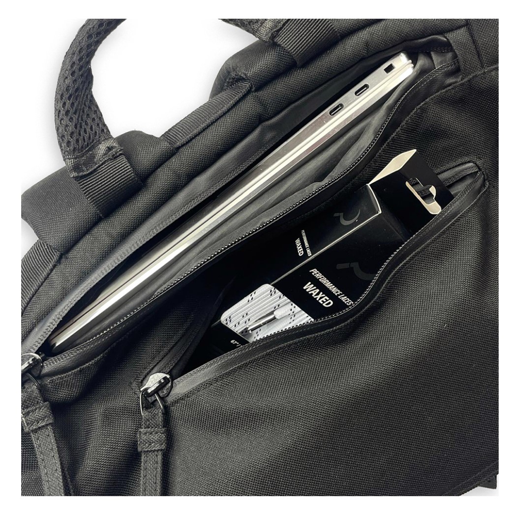 GC Rolltop Backpack top view