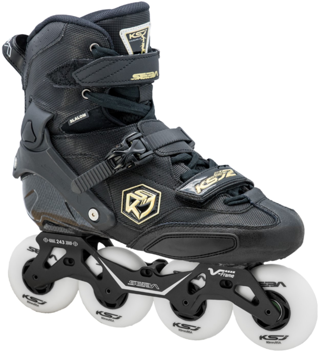 Seba KSJ 2 slalom inlineskate with four wheels