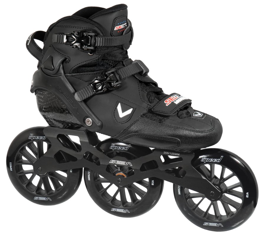 Seba Marathon 325 a speed inline skate with 3 wheels of 125 mm diameter