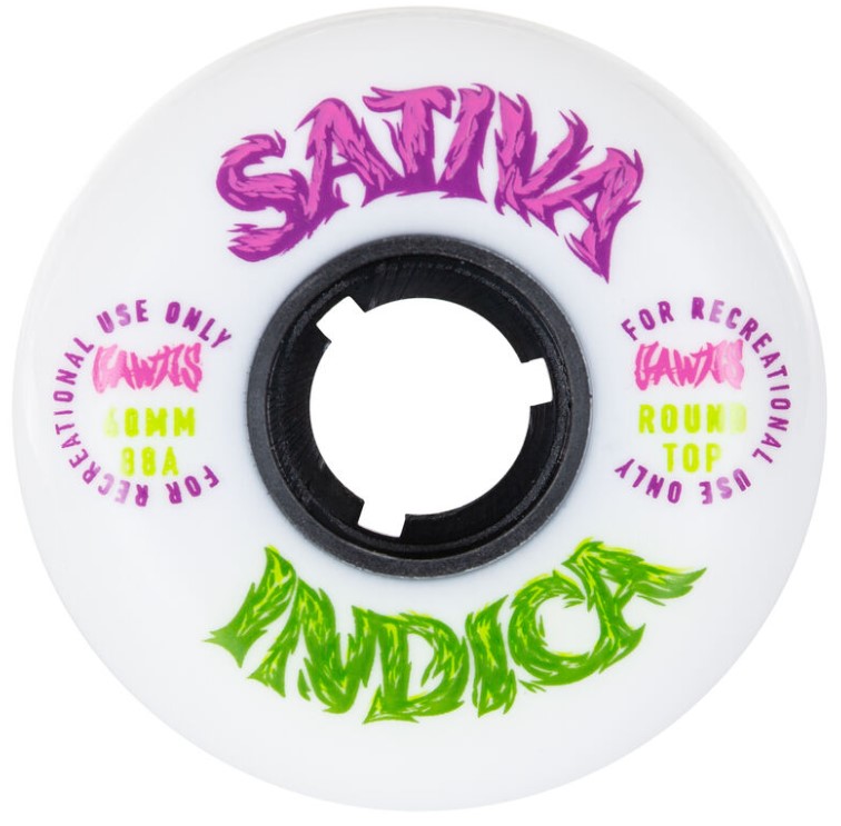 Gawds Team Weed III inline skate wheels diameter 60mm and durometer 88A