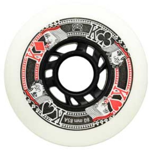 FR Street Kings Wheel in white colour