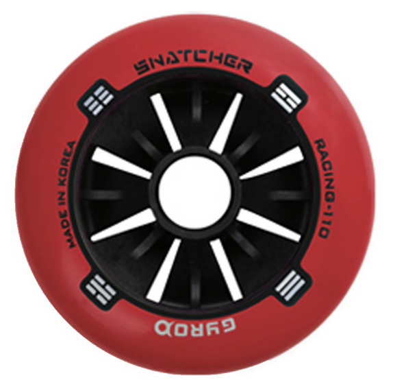 GYRO Roue Snatcher Inline skate wheel red