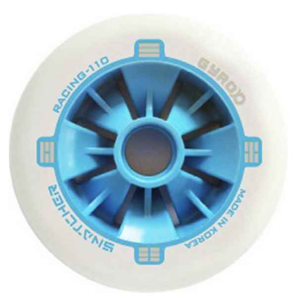 GYRO Snatcher inline skate wheel blue silver